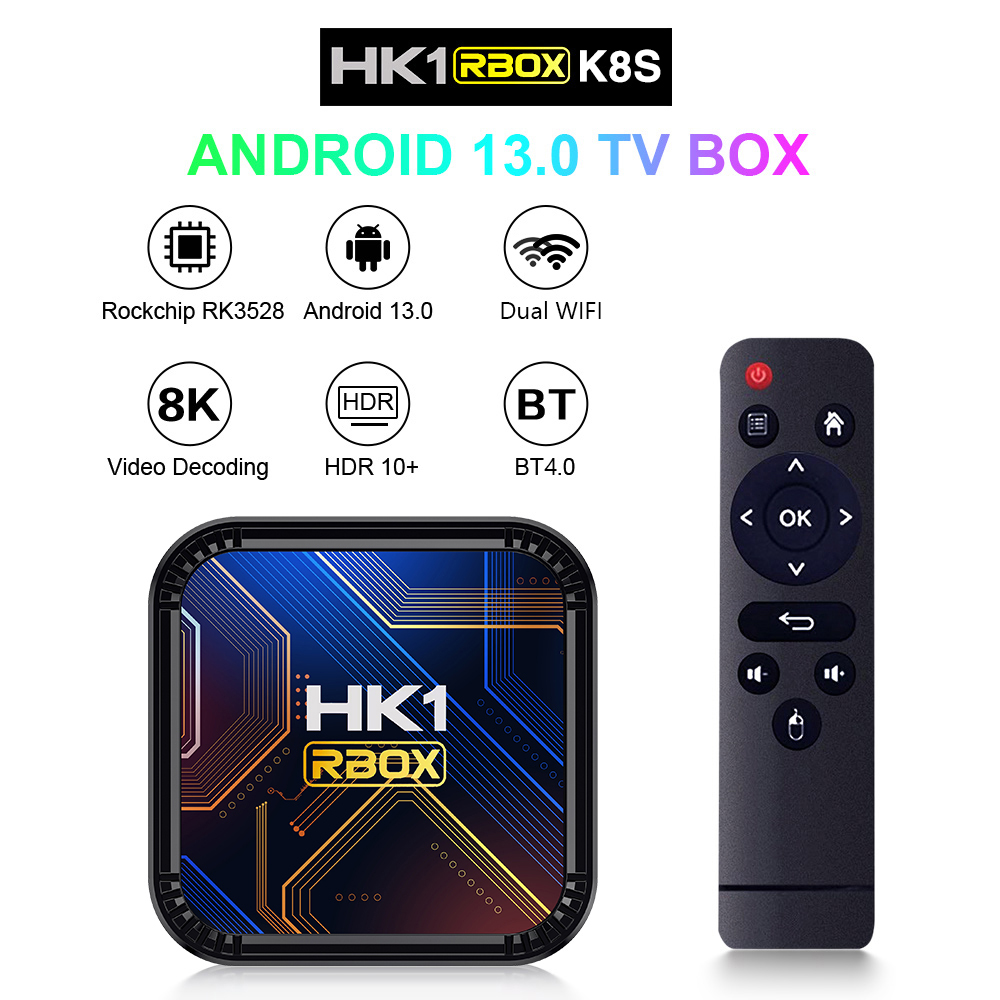 HK1 RBOX K8S Android 13 TV Box - Radxa Rock 5B 16Gb recension och pris